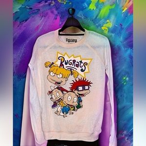 Y2K Rugrats Nickelodeon Rewind Crewneck Sweater /Pullover